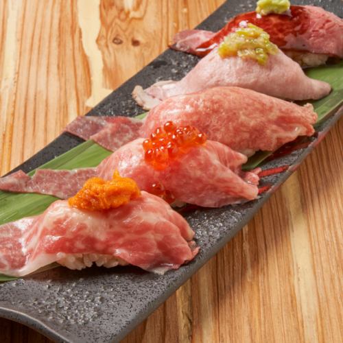 Specialty meat sushi & seafood sushi