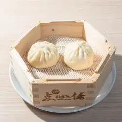 Two small pork buns