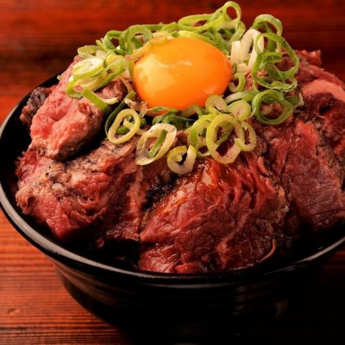 【限定1日ランチ10食/ディナー10食】ハラミマウンテン丼