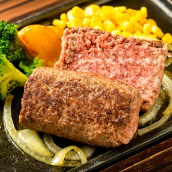 粗挽きハンバーグ (180g)