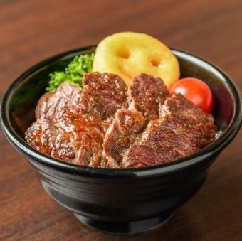 お子様ステーキ丼 ゼリー付き