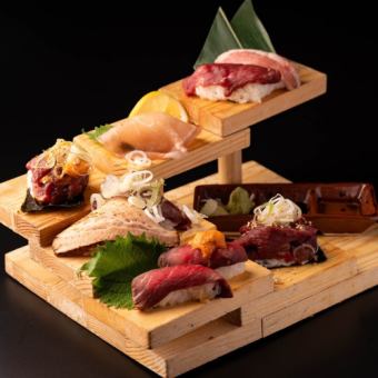 Beef stairway to heaven meat sushi