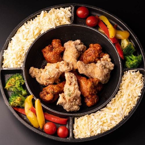 Two kinds of cheese choa chicken