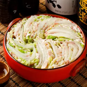 10月【秋の味覚満喫！】《3H飲み放題×8品4000円》ミルフィーユ鍋コース！
