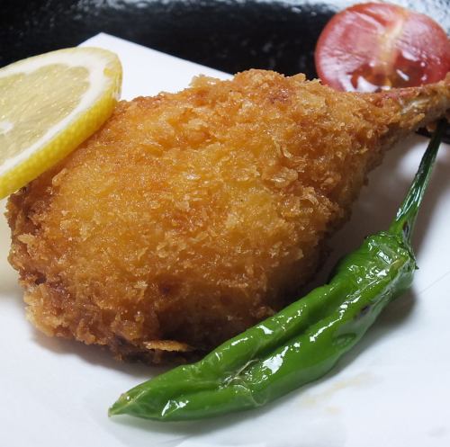 Crab claw croquette
