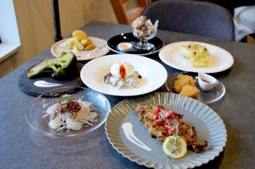 地産地消の食材が楽しめる