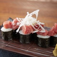 Bluefin tuna nokke sushi