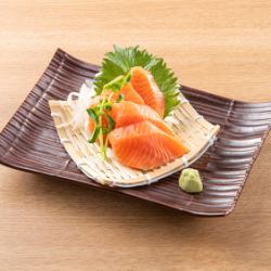 Salmon sashimi