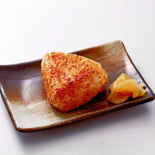 Onigiri (salmon, plum, bonito)/grilled rice ball (1 piece each)