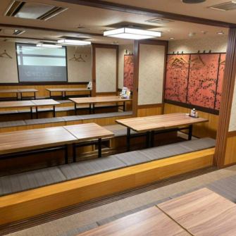 【様々な人数に対応可能な掘りごたつ席】最大60名様までOK！天王寺駅直結でお子様連れのご家族もスムーズに移動できます。8名様～の少人数から団体様まで、利用規模に合わせた最適な空間をご案内。観光帰りのお食事や、仲間内での賑やかな宴会に最適です！開放感ある店内で、自慢の料理と共にゆったりお寛ぎください。
