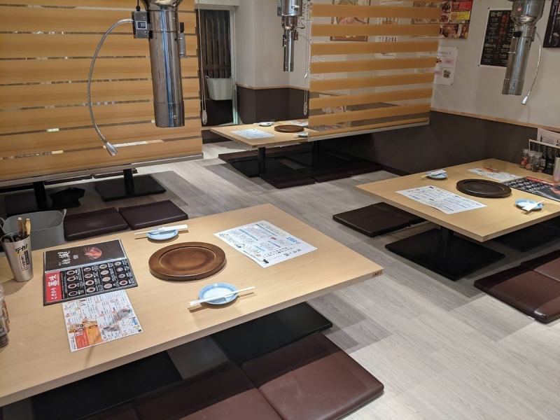 Room and table seats.You can relax and enjoy yakiniku in the spacious store.As for the tatami room, we have a tatami room that is safe for children.Ideal for family celebrations.Please spend a delicious time ♪ It is also possible to charter! Please feel free to contact us.