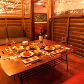 Popular for private meals such as girls-only gatherings and anniversaries ♪