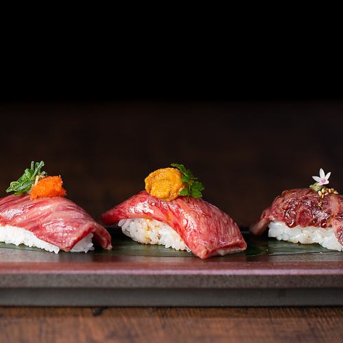 Okaki Beef Creative Meat Sushi Platter