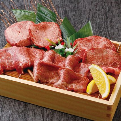 Beef tongue platter