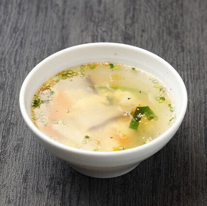 Egg soup