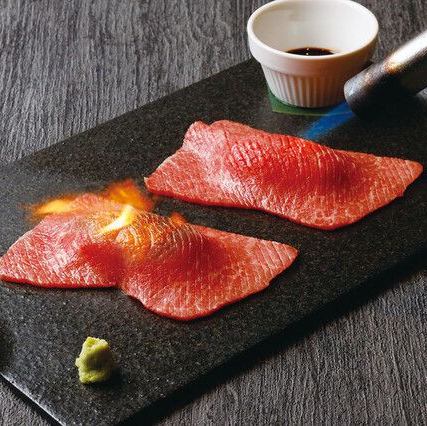 A5黒毛和牛肉寿司（2貫）
