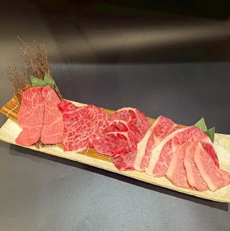 黒毛和牛5種盛り合わせ