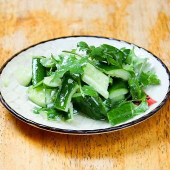 12.たたきキュウリ