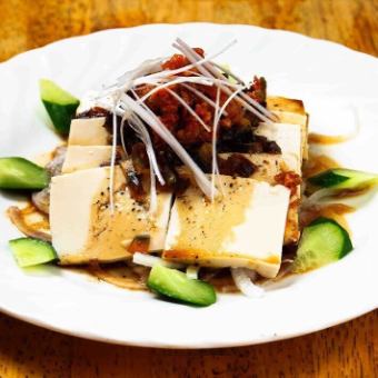 ピータン豆腐サラダ