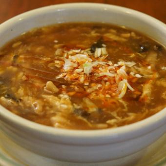 酸辣湯(サンラータン)