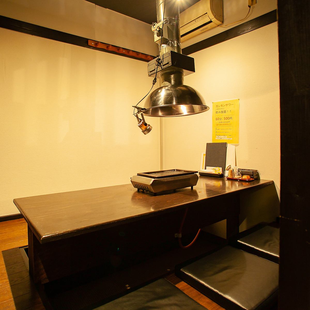 Beef SUKE has a private room for 5 to 6 people ♪ You can use it according to the situation