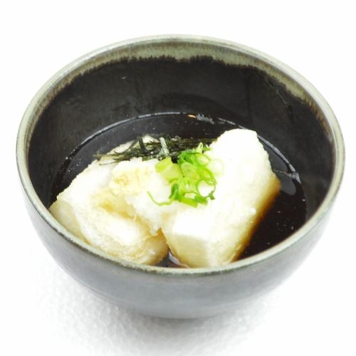Fried soup mochi