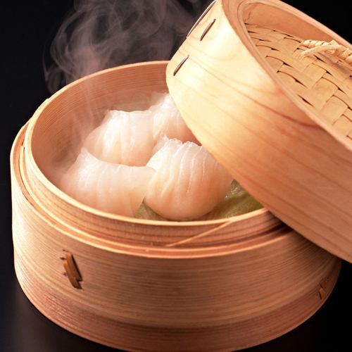 Steamed shrimp dumplings (4 pieces)