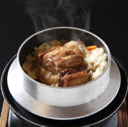 Braised Yamato pork with rice