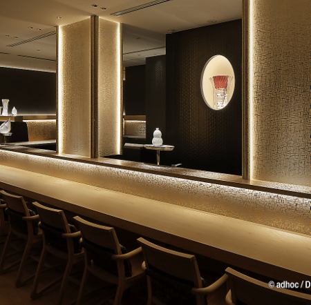 A fashionable space for adults in the store designed by a famous architect and designer