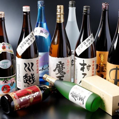 銘酒が揃う充実の品揃え