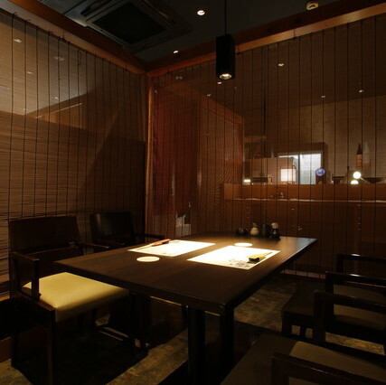 寛ぎの和空間と個室席