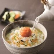 たたき梅茶漬け