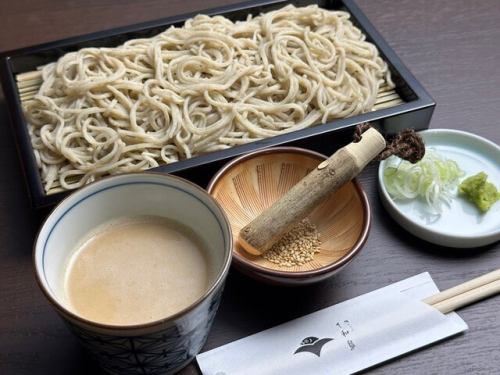 蕎麦は全て手打ちそば