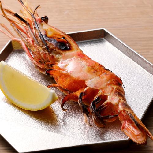 Mashike botan shrimp with roe