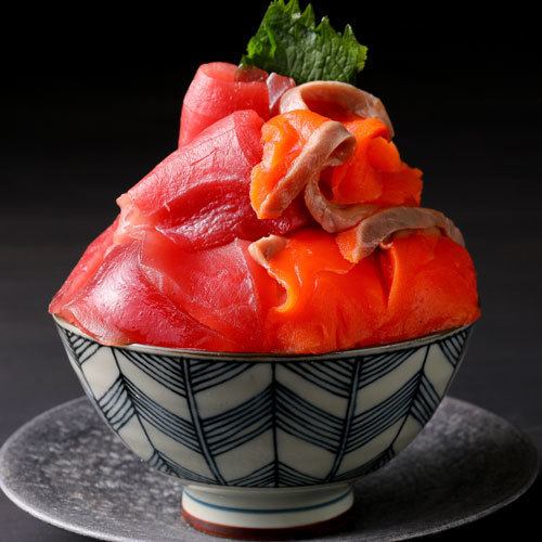 bluefin tuna salmon bowl