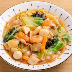 Otaru thick fried noodles