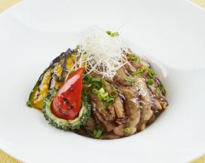 酱油麦芽猪肉盖饭 炭烤猪里脊肉