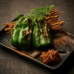 パリッとピーマン味噌漬け 