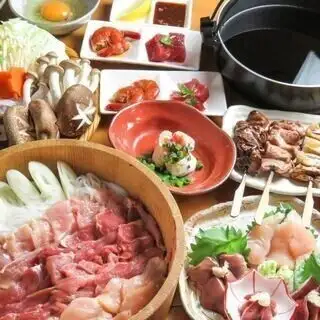 《夏》『いろり屋・選べる鍋コース』 生ビール付き♪もつ鍋or地鶏鍋など 3H飲み放題付き 4500円