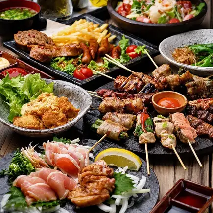 Summer Course: Iroriya All-You-Can-Eat Course with Draft Beer! 10 luxurious dishes with 3 hours of all-you-can-drink for 5500 yen.