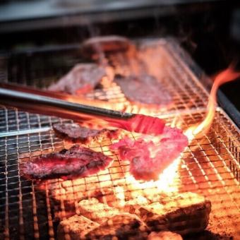 【忘新年会お試し】【気軽に使える♪】お手軽焼肉コース＋時間制1200飲み放題付　4000円
