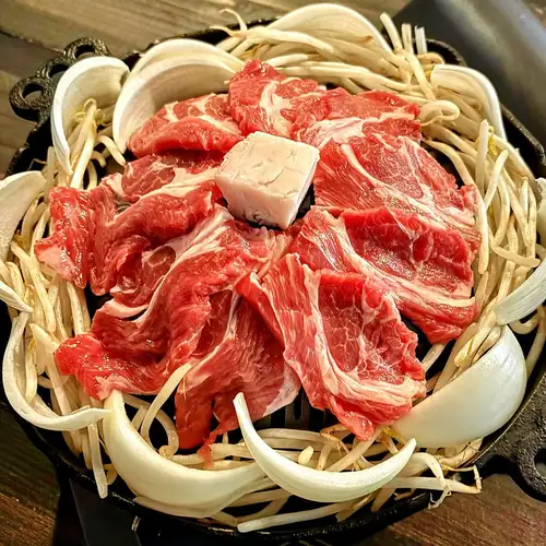 羊肉料理専門店のジンギスカン