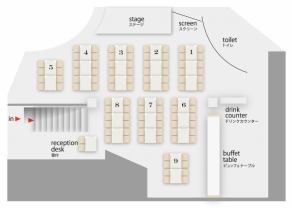 5F 전세 플로어의 레이아웃입니다♪