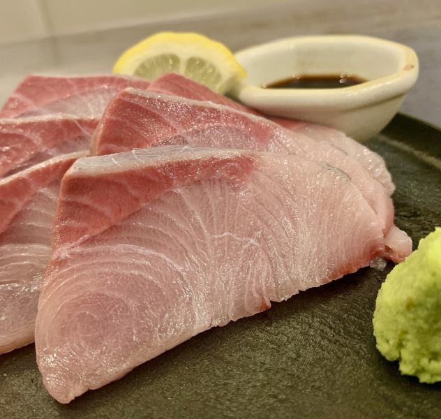 Kanburi sashimi (purchased daily)