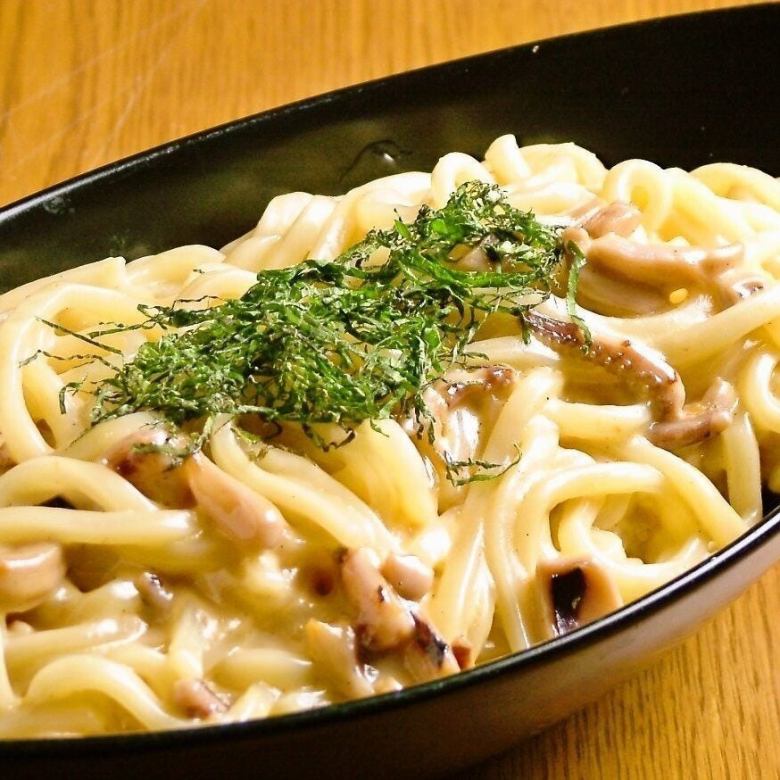 Salted cream udon