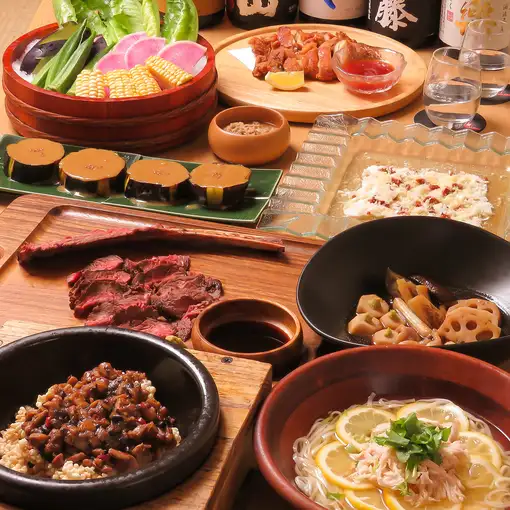 [July & August Lunchtime Only] Special Summer Party Plan! 8-Course "Seiran" Menu with 2 Hours of All-You-Can-Drink