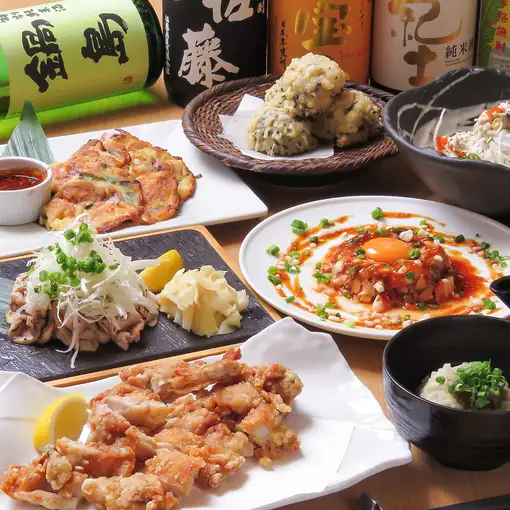 [Lunchtime Only] Special 12th Anniversary Event! 6-Course Meal with 2 Hours of All-You-Can-Drink! 'Kinari Course'
