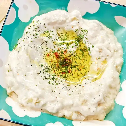 焼き茄子とヨーグルトのペースト/ Grilled Eggplant & Yogurt Dip