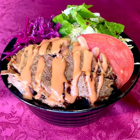 ビーフケバブ丼/ Beef Kebab Rice Bowl