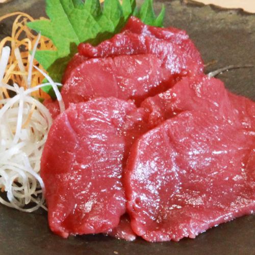 国産会津馬刺し　ロース50ｇ